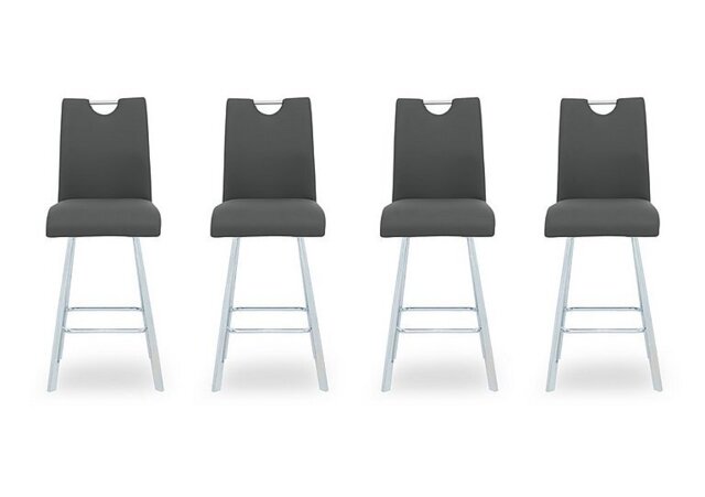 Nadal Set of 4 Swivel Bar Stools