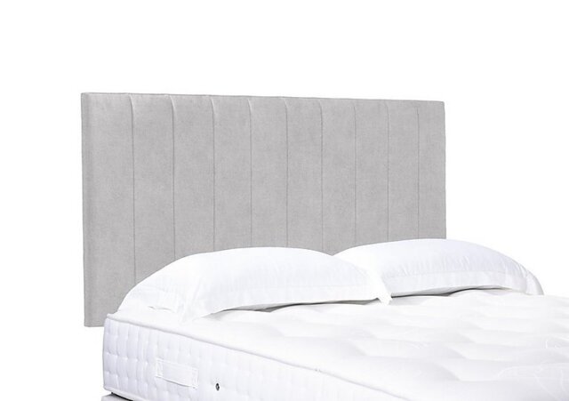 Artisan Collection Elyse High Strutted Headboard - Double - Queens Pebble