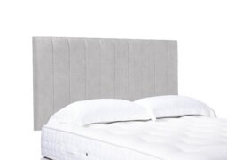 Artisan Collection Elyse High Strutted Headboard - Double - Queens Pebble