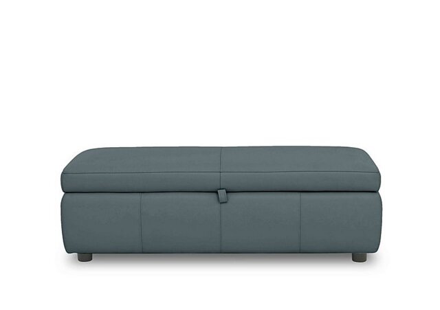 World of Leather - Tyrell 150cm BV Leather Blanket Box - BV Lake Green