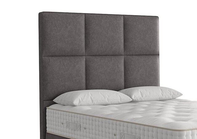 Vispring - Atlas Floor Standing Headboard - Super King - Marble Moleskin