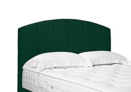 Artisan Collection Bow Standard Floor Standing Headboard - Super King - Plush Emerald