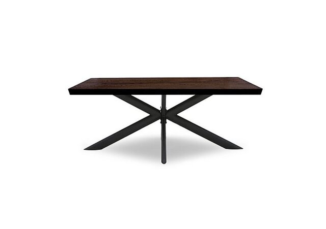 Bodahl - Athena Compact Soft Edge Dining Table - 160-cm - Smoked