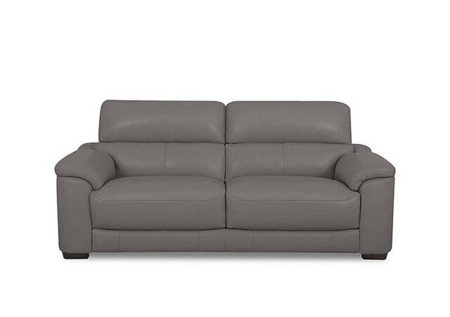 World of Leather - Nova BV Leather 3 Seater Sofa - BV Elephant