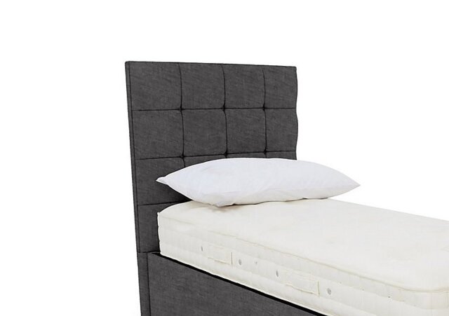 Artisan Collection Kaito Standard Floor Standing Headboard - Single - Smokey Quartz