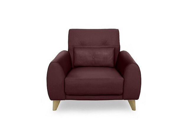 World of Leather - Malmo NC Leather Chair - NC Deep Red