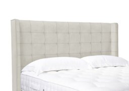 Artisan Collection Onyx High Floor Standing Headboard - Small Double - Aston Linen