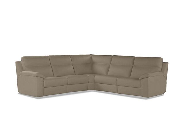 Nicoletti - Pepino Large NC Leather Corner Sofa - Torello Taupe