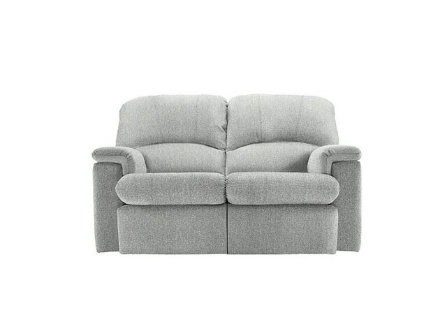 G Plan - Chloe 2 Seater Fabric Manual Recliner Sofa - Swift Cygnet