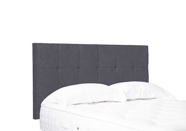 Artisan Collection Kaito Standard Strutted Headboard - Single - Seven Anthracite