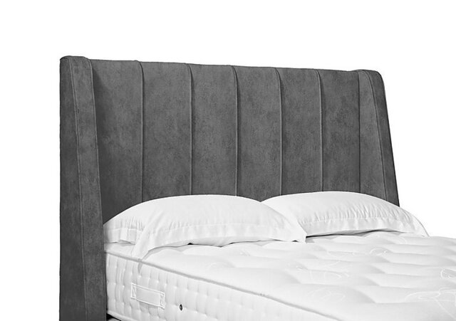 Artisan Collection Alden High Floor Standing Headboard - Super King - Dapple Mink