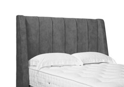 Artisan Collection Alden High Floor Standing Headboard - Super King - Dapple Mink