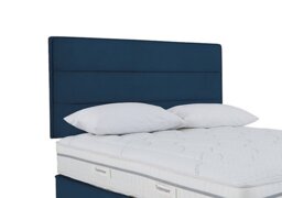 Sleepeezee - Jack Strutted Headboard - Double - Plush Navy