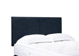 Artisan Collection Linear Standard Strutted Headboard - Small Double - Granite Blue