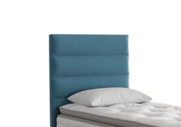 Vispring - Farleigh Floor Standing Headboard - Single - Plush Velvet Teal