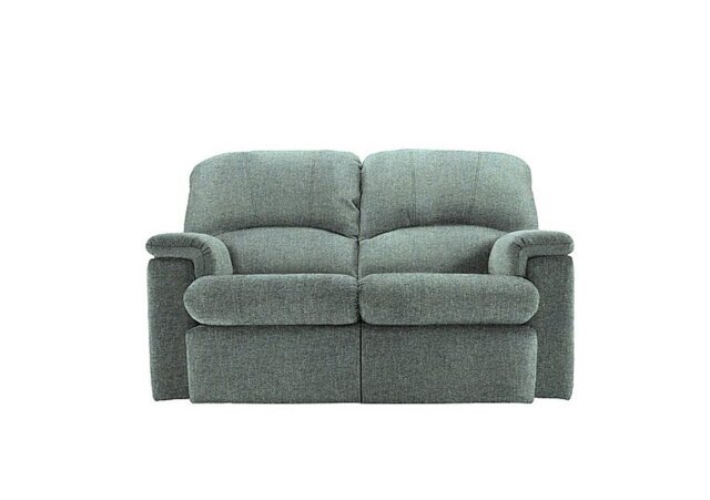 G Plan - Chloe 2 Seater Fabric Power Recliner Sofa - Dapple Kingfisher