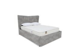 Highgrove - Bourne Ottoman Bed Frame - King Size - Daytona Silver
