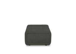 Elphaba Fabric Storage Footstool - Manhattan Pine