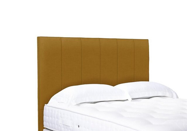 Artisan Collection Heyman High Floor Standing Headboard - Single - Plush Corn
