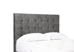 Artisan Collection Kaito High Floor Standing Headboard - Super King - Daytona Pebble