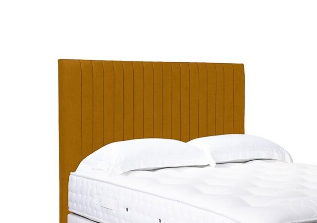 Artisan Collection Cadenza High Floor Standing Headboard - Super King - Plush Corn