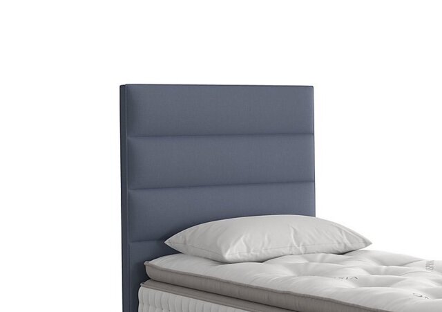 Vispring - Farleigh Floor Standing Headboard - Single - Gem Indigo