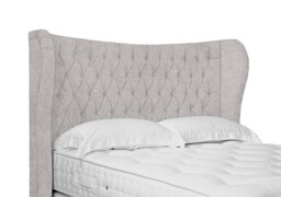 Artisan Collection Camber High Floor Standing Headboard - Super King - Tweed Stone