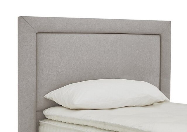 Sleepeezee - Highgrove Floor Standing Headboard - Single - Tweed Stone