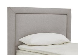 Sleepeezee - Highgrove Floor Standing Headboard - Single - Tweed Stone