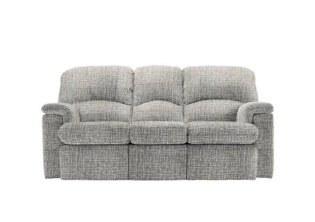 G Plan - Chloe 3 Seater Recliner Fabric Sofa - Shore Slate