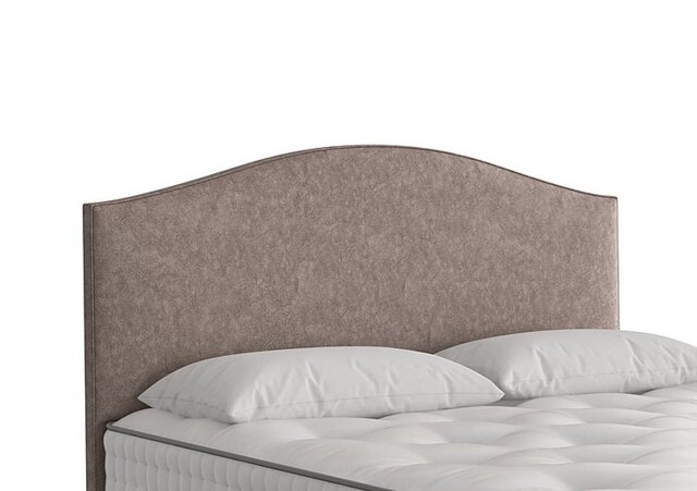 Vispring - Iris Floor Standing Headboard - King Size - Marble Chocolate