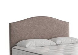 Vispring - Iris Floor Standing Headboard - King Size - Marble Chocolate