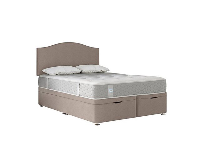 Sealy - Mellbreak Ottoman Divan Set - King Size - Wool Latte