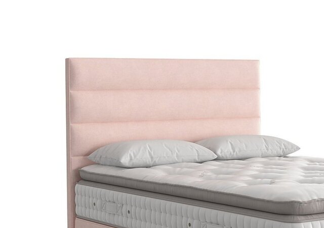 Vispring - Farleigh Floor Standing Headboard - Small Double - Touch Rose