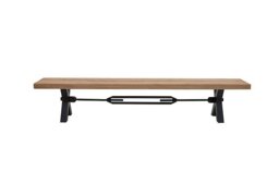 Bodahl - Terra Dining Bench with Tension Bolt X-Leg - 260-cm