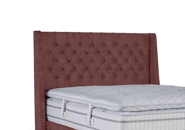 Sleepeezee - Pinnacle Floor Standing Headboard - Double - Tweed Rose