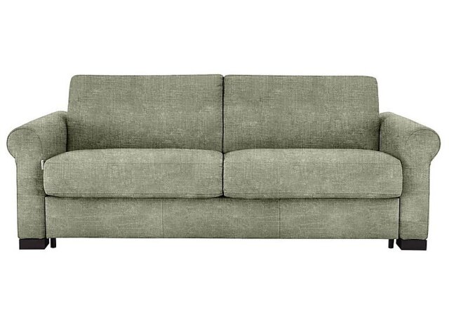 Nicoletti - Alcova 3 Seater Fabric Sofa Bed with Scroll Arms - Sofas and Armchairs - In Time for Christmas