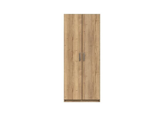 London Bedrooms - Waterloo 2 Door Wardrobe - Natural Rustic Oak