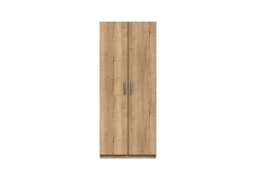 London Bedrooms - Waterloo 2 Door Wardrobe - Natural Rustic Oak