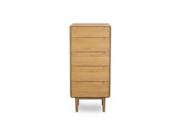 G Plan - Winchester 5 Drawer Tall Chest with Internal Mirror