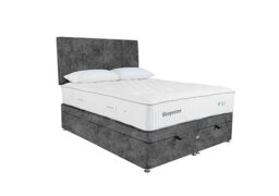 Sleepeezee - Natural Touch 3000 End Ottoman Divan Set - Small Double - Daytona Grey