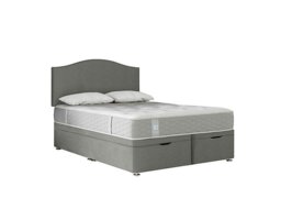Sealy - Mellbreak Ottoman Divan Set - King Size - Wool Silver Fox