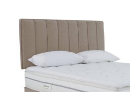 Sleepeezee - Daniel Strutted Headboard - Double - Joshua Latte