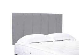 Artisan Collection Rhodes High Strutted Headboard - Small Double - Aston Silver