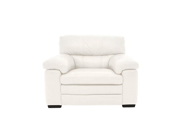 World of Leather - Cozee Leather Armchair - BV Star White