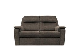 G Plan - Thornbury 2 Seater Fabric Sofa with Manual Recliner - Yarn Slate