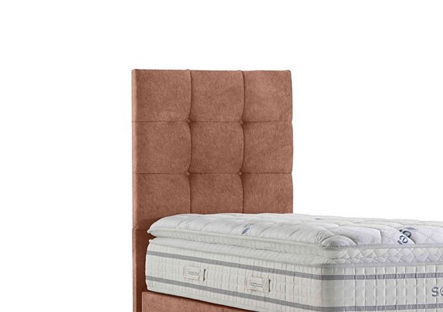 Sleepeezee - Apex Floor Standing Headboard - Single - Burnt Orange