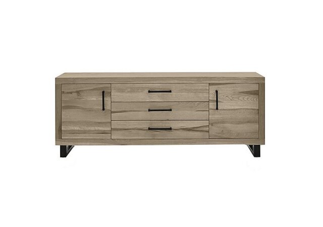 Bodahl - Terra Large 2 Door 3 Drawer Sideboard - Vintage Grey