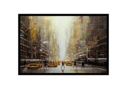 Golden Hour in the City Framed Picture