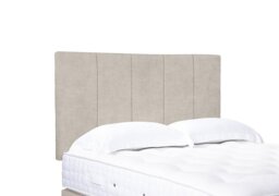 Artisan Collection Strata High Strutted Headboard - Small Double - Lace Ivory